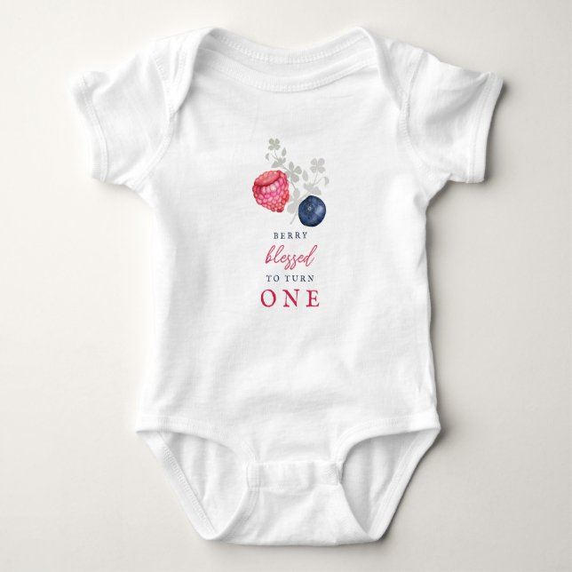 Elegant Baby Berry Fyller Ett T Shirt (Framsida)
