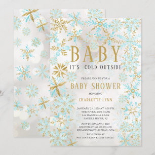Elegant Baby Det är Kallet utanför Boys Baby Showe Inbjudningar