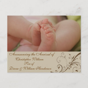 Elegant Baby meddelande