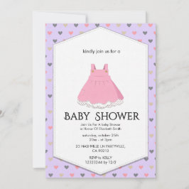 Elegant Baby Shower-inbjudan Inbjudningar