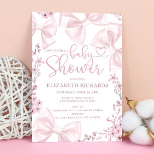 Elegant babystövel för babybarn inbjudningar