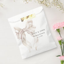 Elegant Båge Bröllop Klassisk Minimalistisk Modern