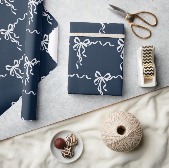 Elegant bågmönster presentpapper (Hantverk)