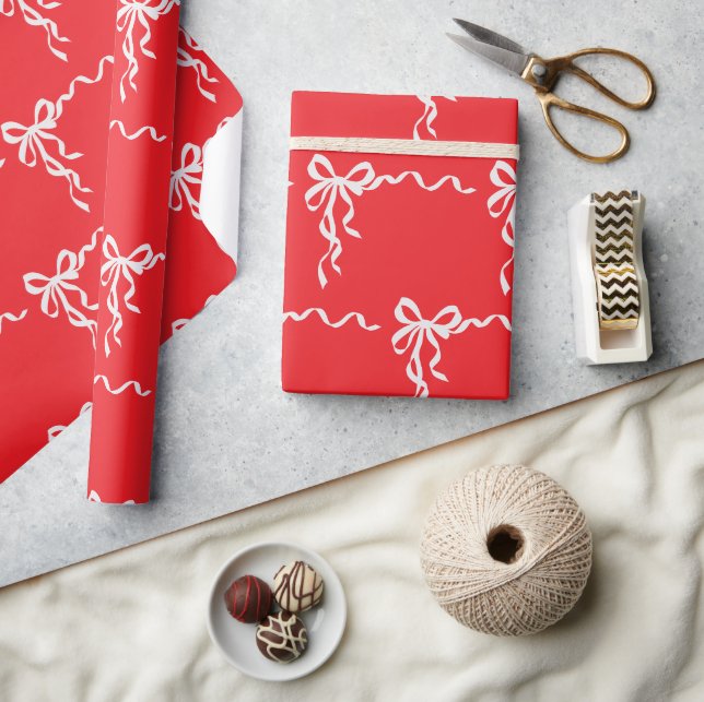 Elegant bågmönster presentpapper (Hantverk)