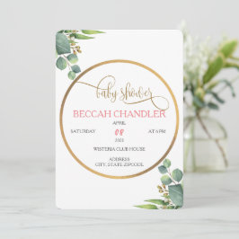 Elegant barnkalasinbjudan inbjudningar