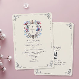 Elegant Barock Bröllop Inbjudningar