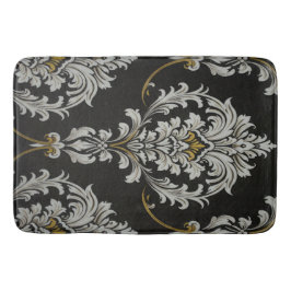 Elegant Baroque Damask Badrumsmatta