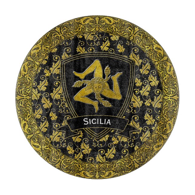 Elegant Baroque Sicilian Trinacria (Framsidan)