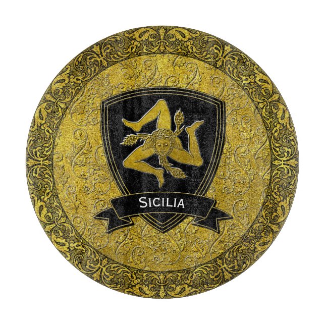 Elegant Baroque Sicilien Trinacria (Framsidan)