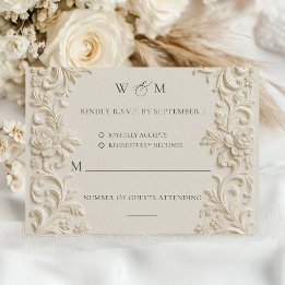 Elegant BaroqueWedding OSA kort