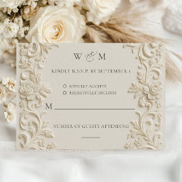 Elegant BaroqueWedding OSA kort