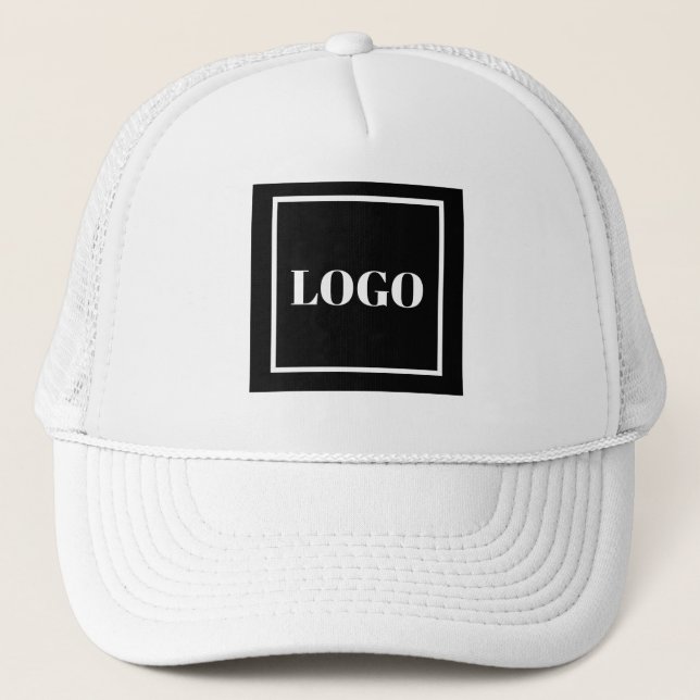Elegant baseball cap with Logo Keps (Framsida)