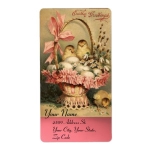 ELEGANT BASKET,KYCKLINGAR,LÖNER OCH PÅSKÄGG FRAKTSEDEL