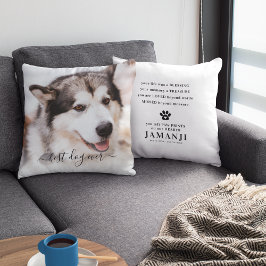 Elegant Bästa Hund Någonsin Foto & Citat Husdjur M Kudde