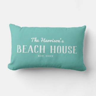 Elegant Beach House Lumbar Pillow Lumbarkudde