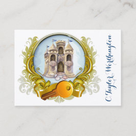 Elegant Beach Real Gods Affärskort Visitkort