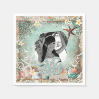 Elegant Beach Sea Starfish Pearls Party Photo 16