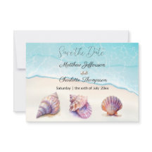 Elegant Beach Wedand Seashells Pearls Nautical