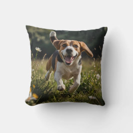 Elegant Beagle Dekorativ kudde