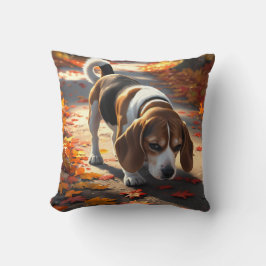 Elegant Beagle Dekorativ kudde