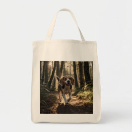 Elegant Beagle Livsmedel Tote Tygkasse