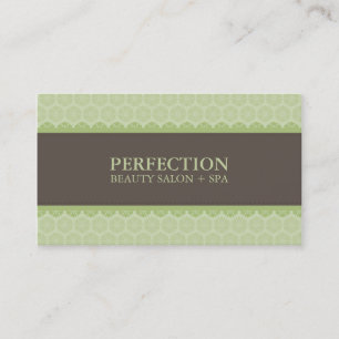 ELEGANT BEAUTY-AFFÄRSKORT: perfektion 6BL Visitkort