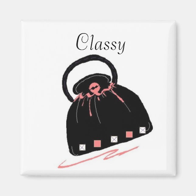 Elegant Bebis Magnet (Framsidan)
