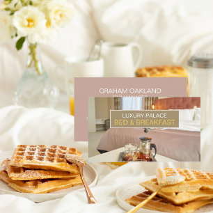 Elegant Bed & frukost-logi Visitkort