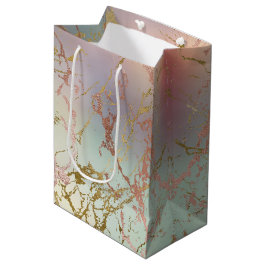 Elegant Beig Marmor | Mintgrön Salvia Rose Gold