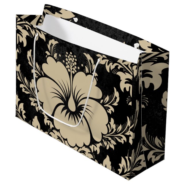 Elegant beige damast jul elegant (Framsidan Vinklad)