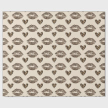 Elegant beige och svart cheetaprint