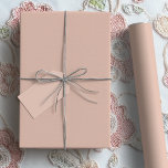 Elegant Beige Plain Solid Färg D2AFA1 Presentpapper<br><div class="desc">Ett vackert,  fast färg,  pappert med en fisktråd. Denna vackra beige-ton är färg-kod #D2AFA1. Elegant Beige Plain Solid Färg D2AFA1 Wrapping Papper.</div>