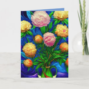 Elegant Beresh Peony Collection Tack Kort