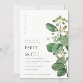 ELEGANT BERRY LÖV FOLIAGE MÖHIPPA INBJUDAN