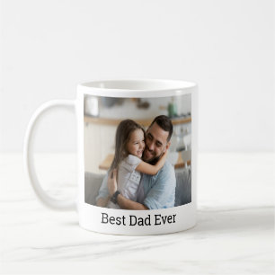 elegant Best Pappa någonsin Fotokaffe Mugg