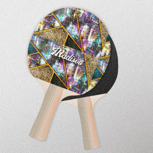 Elegant-bestigning geometrisk geometri pingisracket