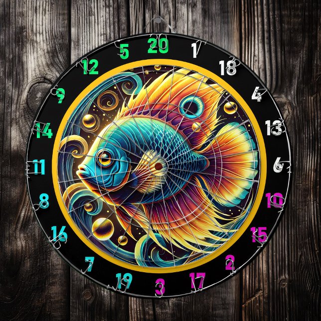 Elegant Betta Dartboard Wall Visning Darttavla (Skapare uppladdad)
