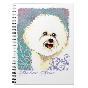 Elegant Bichon Frise Anteckningsbok