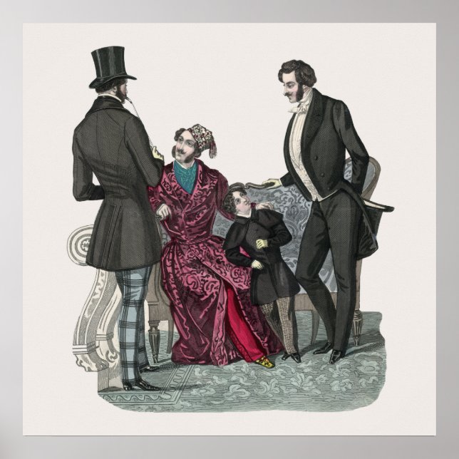 Elegant Biedermeier Poster (Framsidan)