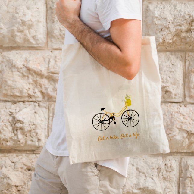 Elegant Bike Bicycle Tote bags Tygkasse (Elegant Bike Bicycle Tote Bags
)