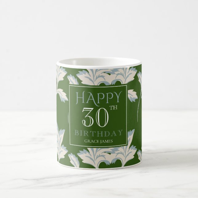 Elegant Birthday Coffee Mugg (Center)