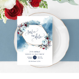 Elegant Blå kelestium Blooms, alla händelser Spara Datumet
