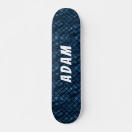 elegant blå Skateboard