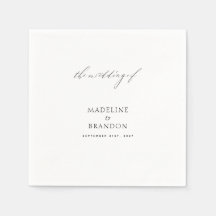 Elegant Black and White Bröllop