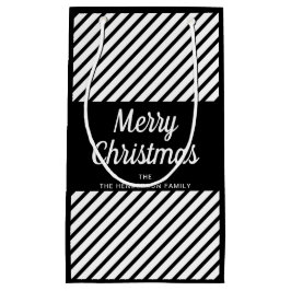 Elegant Black and White Rand God jul