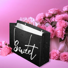 Elegant Black and White Sweet Valentine