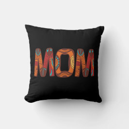 Elegant Black brown mom Kudde