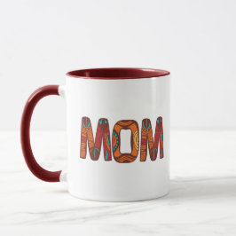 Elegant Black brown mom Mugg