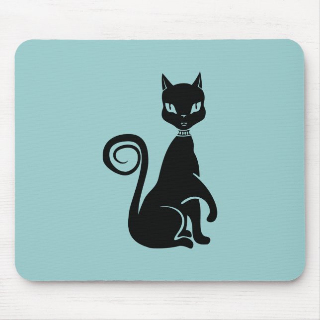 Elegant Black Cat Musmatta (Framsidan)