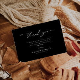 Elegant Black Funeral Tack Kort